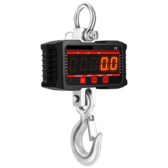 1500/2000KG Electronic Hanging Scale Digital Display Screen Hanging Scale Hook Scale ,Multiple Functions