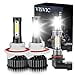 For 1500 2500 3500 (2006-2009) LED Headlights Bulbs H13/9008 High Low Beam + 9006/HB4 Fog Light Bulbs 6500K 2-Headlamps Clearly Night Driving Vision Fast Installation, Pack of 4, Headlight Bulbs