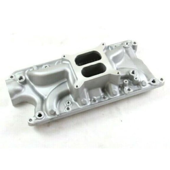 1500-6500 RPM Qualifier Dual Plane Intake Manifold for Ford SB 260-302W Windsor, Raw