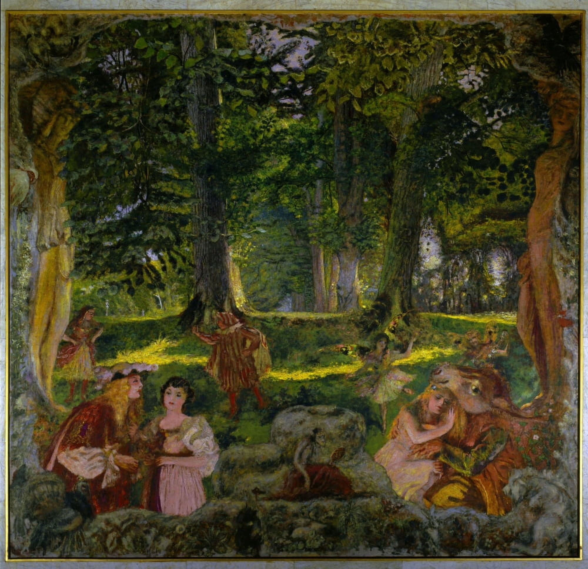 1500 Edouard Vuillard (1868-1940) French School Canvas Art - (24 x 18)