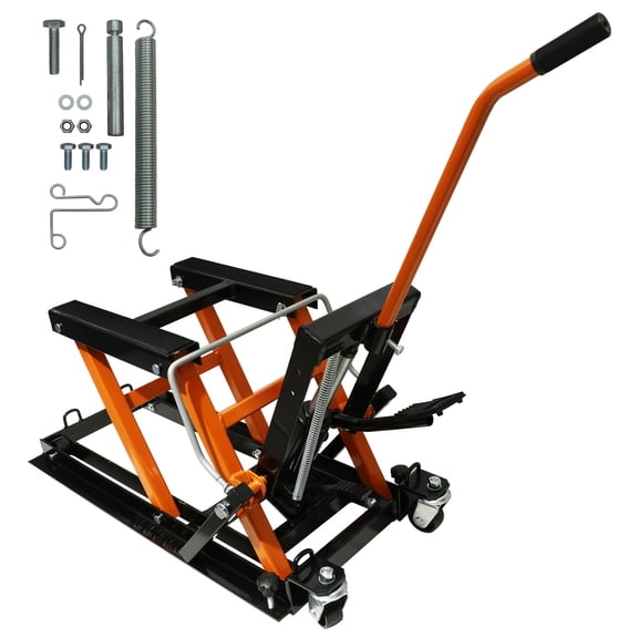 1500 LBS Motorcycle Hydraulic TV Dirt Bike Scissor Jack Stand
