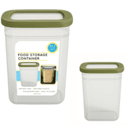 1500 ML Rectangular Food Storage Containers 3 Piece BPA Free Plastic Kitchen Box Airtight Design for Pantry Fridge Meal Prep Snack and Dry Food Organization