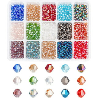 1,000pc Faceted Plastic Transparent Beads Round 6mm Clear Beads