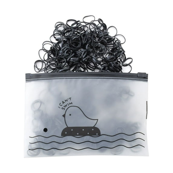 1500 Pcs Colorful Rubber Bands - Non-Latex, Small/Stretchy, for Braids/Ponytails, Multi-Purpose, Reusable, with Storage Container