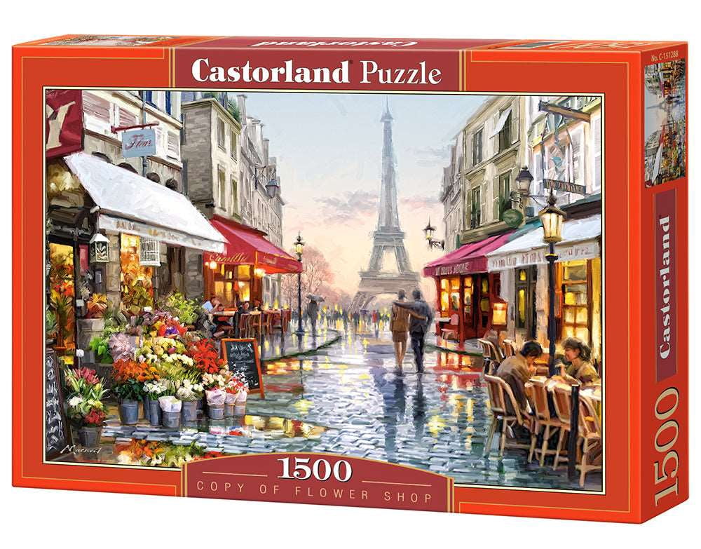 Bridge Toys - Castorland, 1500 Piece Jigsaw Puzzle, Flower Shop
