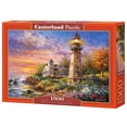thumbnail image 1 of 1500 Piece Jigsaw Puzzle, Majestic Guardian, Lighthouse, Seaview, Seashore, Adult Puzzles, Castorland C-151790-2, 1 of 5