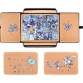 thumbnail image 1 of 1500 Pieces Jigsaw Puzzle Board, Portable Puzzle Board, Jigsaw Puzzle Table Board, Puzzle Keeper Puzzle Caddy with Sorting Trays & Detachable Board,Non-Slip Surface, 1 of 6