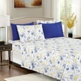 thumbnail image 1 of 1500 Premier Hotel Collection Extra Soft Microfiber Deep Pocket Sheet Set, Queen, Jenna Gold, 1 of 5
