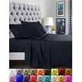 thumbnail image 1 of 1500 Series 4 Pieces Bed Sheets Holiday Gift,California King Black, 1 of 5