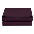 thumbnail image 1 of 1500 Series 2 Pack Fitted Sheet, California King Size, Purple, 1 of 4