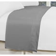 thumbnail image 1 of 1500 Series Hospitality Flat Sheet 1-Piece Flat Sheet, Soft Top Sheet, 1 Piece Full, Gray, 1 of 5