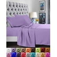thumbnail image 1 of 1500 Series Microfiber Bedroom 2-Piece Pillowcases, Standard Size Lilac, 1 of 5
