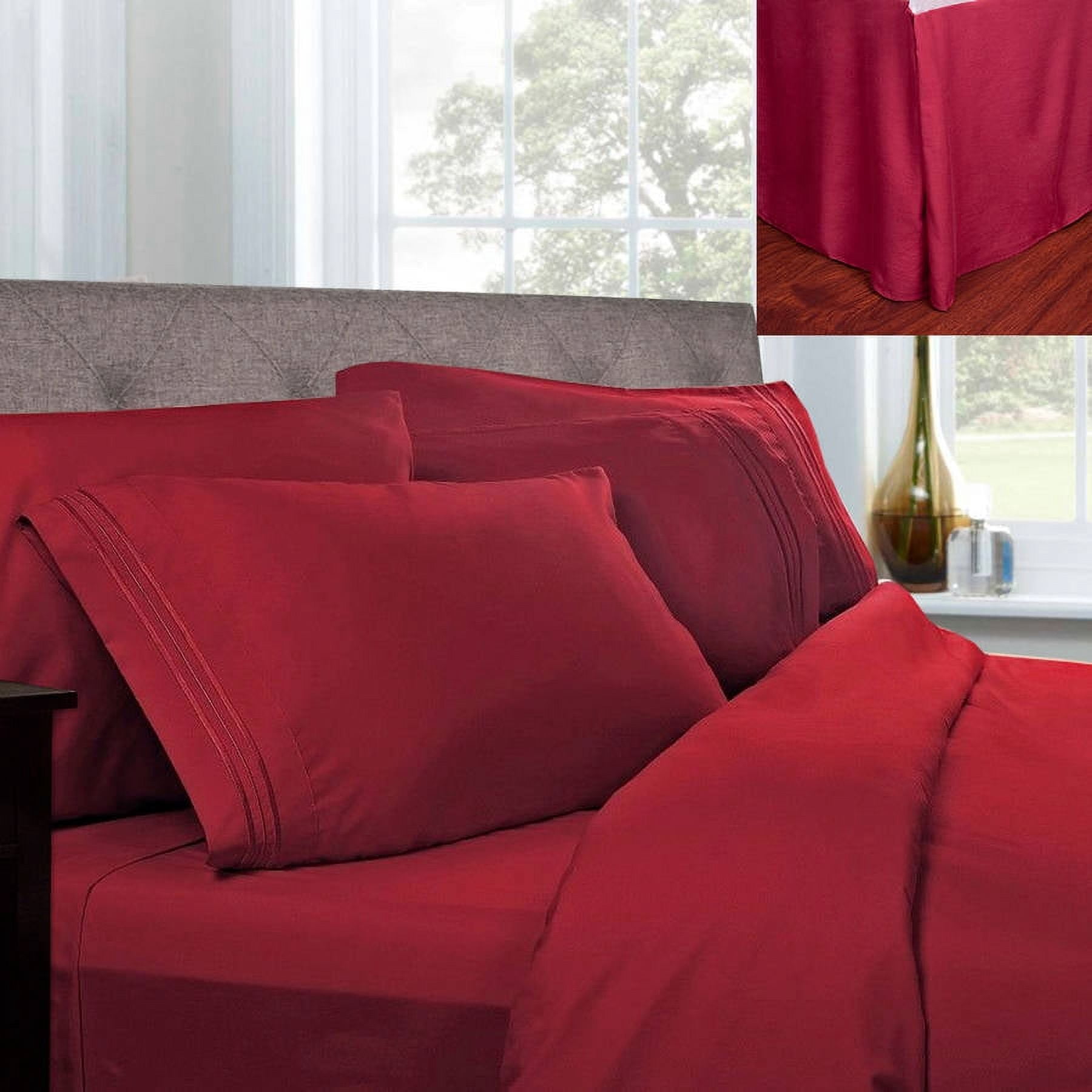 Sweet Home Collection Microfiber Bed Sheet Set, Queen – Super Soft