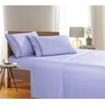 thumbnail image 1 of Elegant Comfort 1500 Series Microfiber Sheet set 4 PC Set Fitted ,Flat , Pillow Case King Lilac, 1 of 2