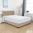 thumbnail image 1 of 1500 Series Single Fitted Sheet, Smart and Deep Pocket 18 inch, Polyester, King White, 1 of 5