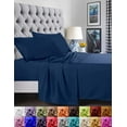 thumbnail image 1 of 1500 Series Super Soft King Size 2-Piece Pillowcase Set, Wrinkle-Resistant, Fade-Resistant - King Size - Navy Blue, 1 of 5