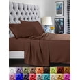 thumbnail image 1 of 1500 Series Super Soft Standard Size 2-Piece Pillowcase Set, Wrinkle-Resistant, Fade-Resistant - Standard Size - Chocolate Brown, 1 of 5