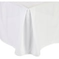 thumbnail image 1 of 1500 Series Wrinkle Resistant SOLID Bed Skirt - Pleated Tailored 14" Drop, Twin, White, 1 of 4