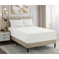 thumbnail image 1 of 1500 Supreme Collection Extra Deep 21" Pocket 4 Piece Sheet Set California King Ivory, 1 of 3
