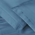 thumbnail image 1 of 1500-Thread Count 100% Egyptian Cotton Solid Pillowcases, 2-Piece Pillowcase Set by Blue Nile Mills- King, Medium Blue, 1 of 6