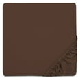 thumbnail image 1 of 1500 Thread Count Brushed Microfiber Fitted Sheet by Sweet Home Collection, 1 of 2