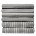 thumbnail image 1 of 1500 Thread Count Egyptian Quality Extra Soft Deep Pocket Bedroom Pinstripe Sheet Set, 1 of 2