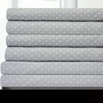 thumbnail image 1 of 1500 Thread Count Microfiber Deep Pocket Bedroom Dot Print Sheet Set, 1 of 3