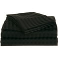 thumbnail image 1 of 1500 Thread Count Ultra-Soft Microfiber Deep Pocket Stripe Bedding Sheets & Pillowcases, 4-Piece Sheet Set by Impressions - Queen, 1 of 3