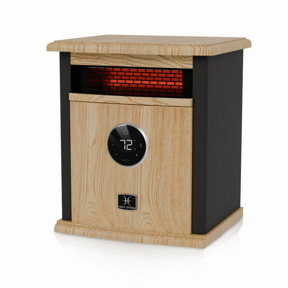 1500 Watt Black Infrared Cabinet Heater by Heat Storm