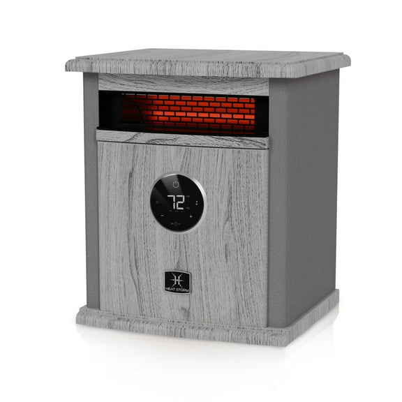 1500 Watt Gray Infrared Cabinet Heater by Heat Storm