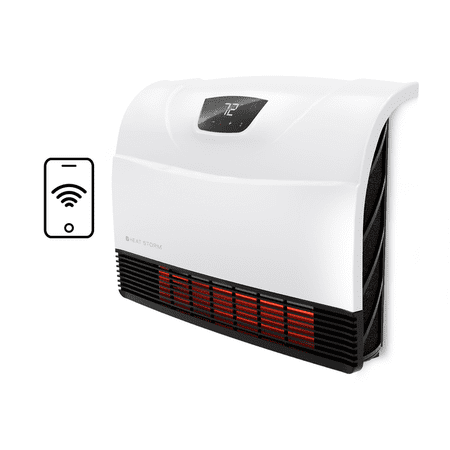 1500 Watt Smart Infrared Wall Heater with Wi-Fi by Heat Storm