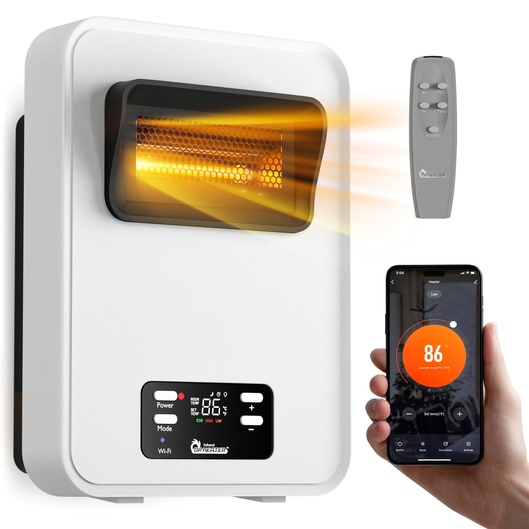 Dr. Infrared Heater DR-908W Heater - Thumbnail 2