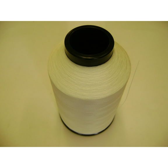1500 Yards #69 Tex70 T70 White Nylon Bonded Sewing Thread For Leather Upholstery Auto Trim Shop Made In