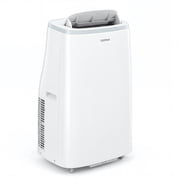 15000 BTU Portable Air Conditioner, WiFi APP Control, 4-Mode AC Unit with Auto Swing, 750 Sq.Ft Cooling, Remote & Window Kit, White