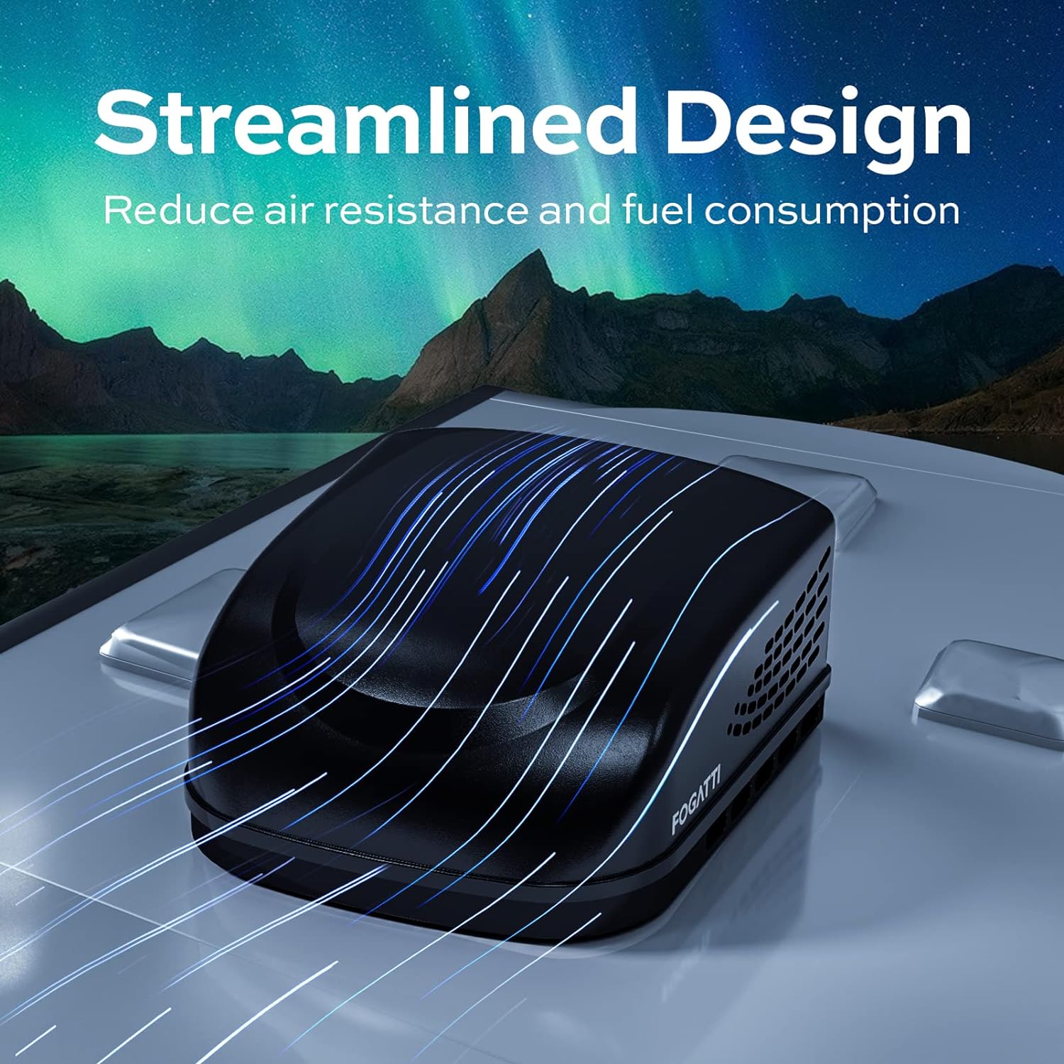 15000 BTU RV Air Conditioner AllinOne RV AC Unit with Heat Strip Non