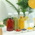 thumbnail image 1 of 1500ML Clear Plastic Heavy Duty Pitcher,Square Water Carafe with Flip Top Lid,Large Capacity Water Bottle,Beverage Pitchers FOR Iced Tea,Juice,Lemonade,Milk,Juice Containers for Fridge - BPA Free, 1 of 6