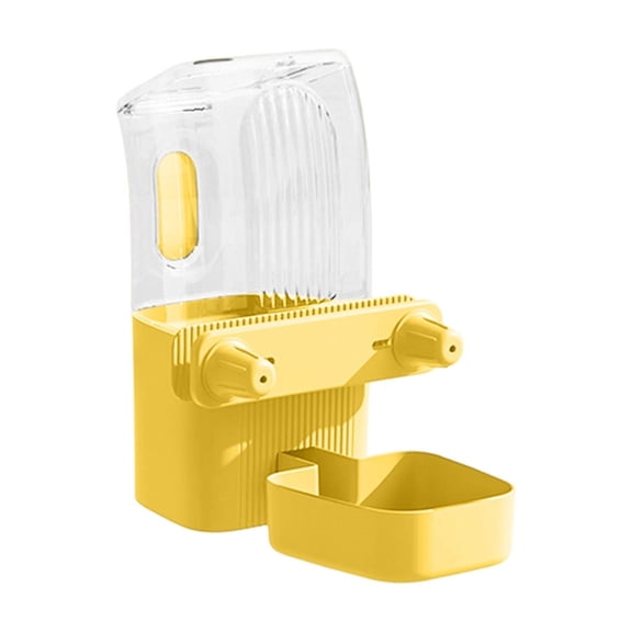 1500ML Pet Water Dispenser - Hanging Gravity-Fed Water Bowl for Rabbits, Cats, Small Dogs - Leakproof Automatic Water Bottle for Cages, Crates & Kennels