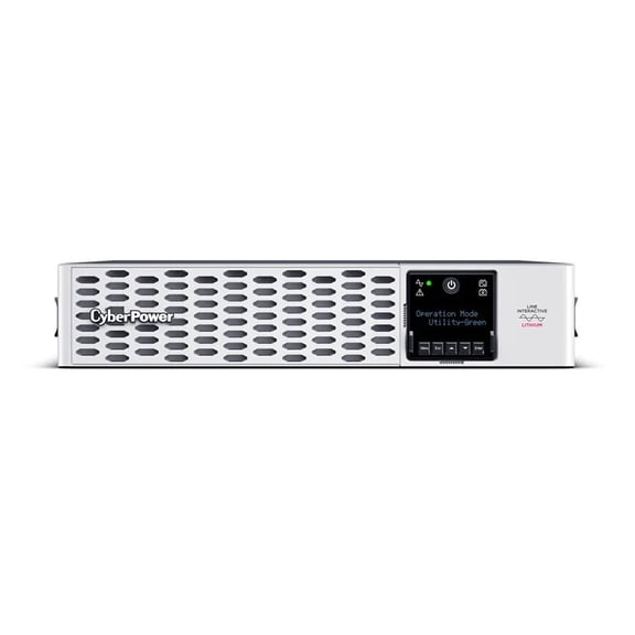 CyberPower PRL1500RT2UC 1500VA/1500W Smart App Sinewave Rack/Tower UPS with Built-In Cloud Monitoring, 8x NEMA 5-15R