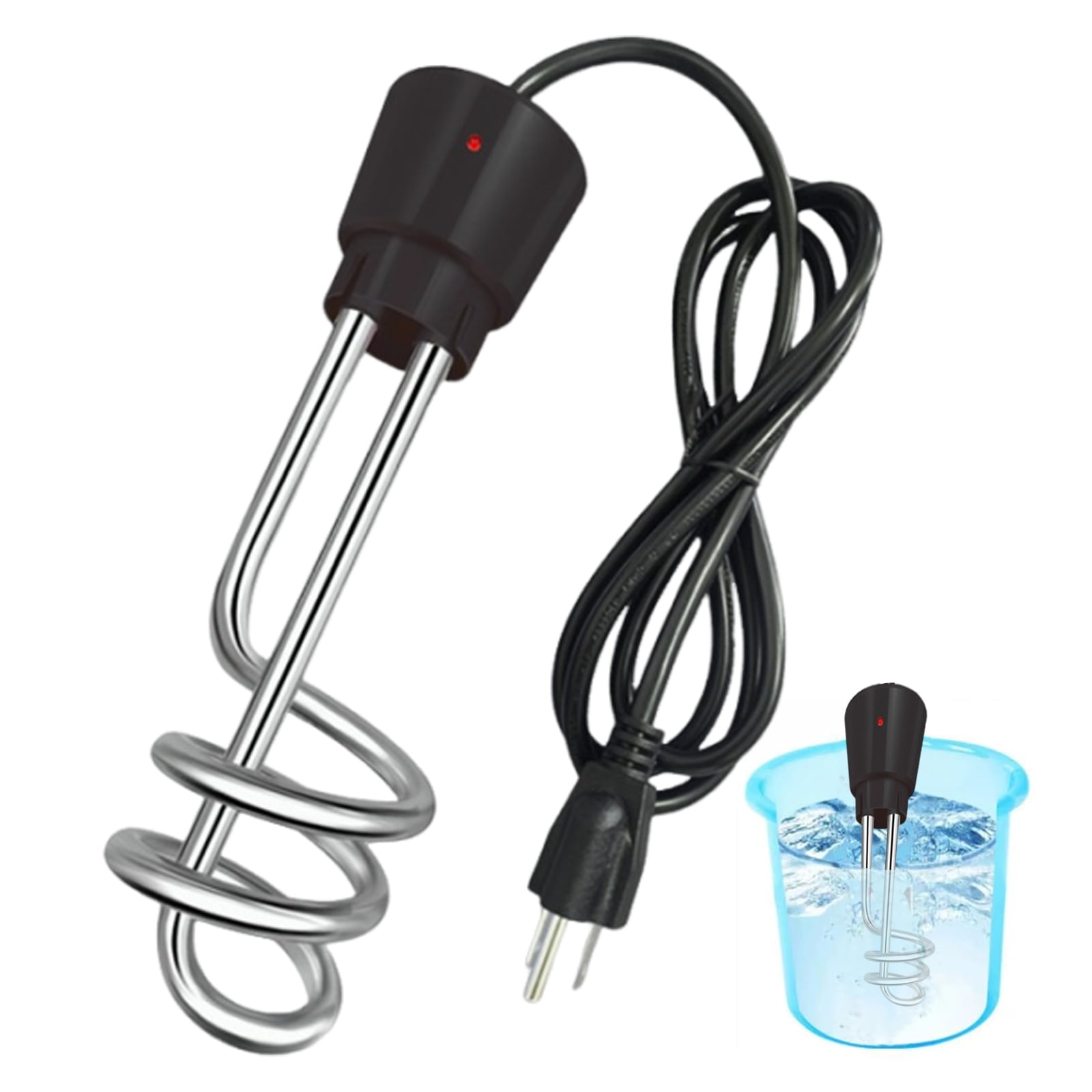 1500W110V Water Heater Portable Electric Immersion Element Boiler