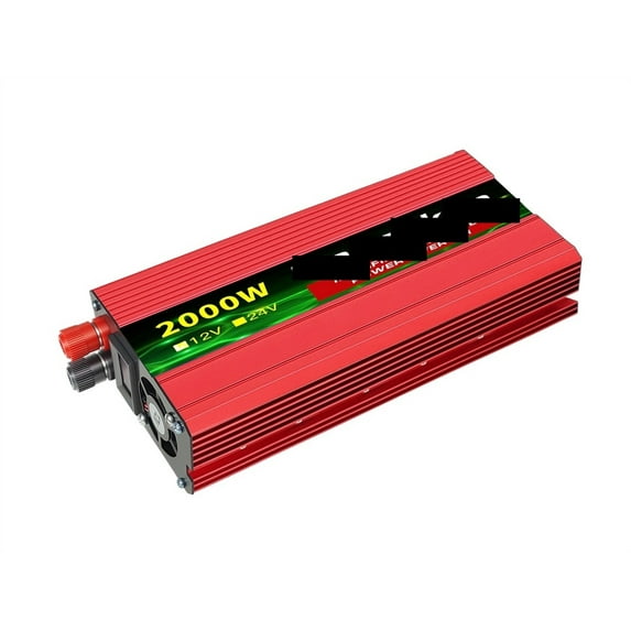 1500W/2000W/2600W DC 12V To AC 220 Portable Car Power Inverter Charger Converter Adapter Universal Auto Accessories ,Powerful Output