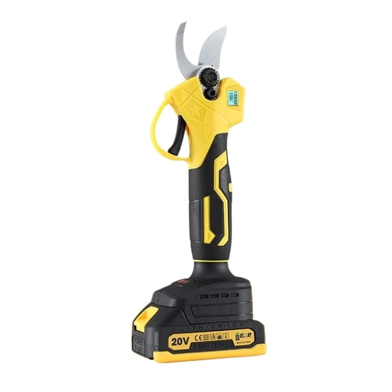 1500W 30mm Brushless Electric Pruner Shear Cordless Rechargeable Fruit ...
