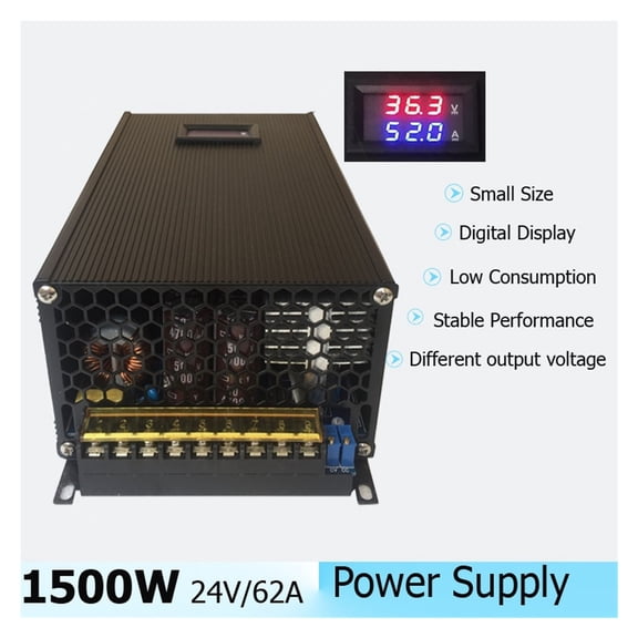 1500W AC To DC Adjustable For LED Driver Battery Power Supply DC Power Supply Current Stabilizer ,Low-loss