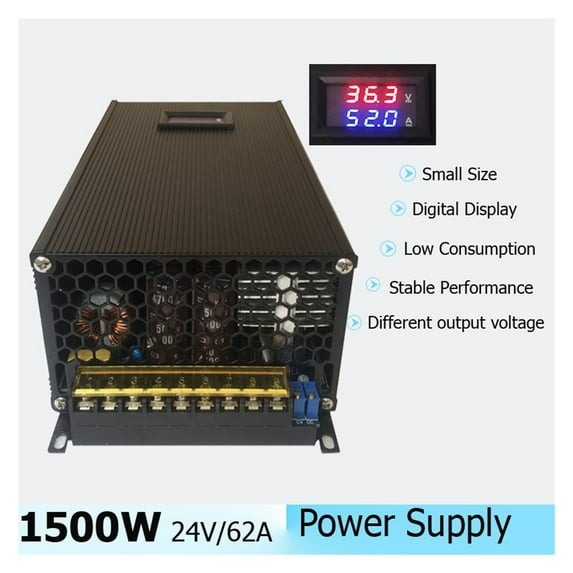 1500W AC To DC Adjustable For LED Driver Battery Power Supply DC Power Supply Current Stabilizer ,Test accurately