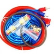 thumbnail image 1 of 1500W Audio Speakers Wiring Kit 8GA Car Subwoofer Cable 60 AMP Fuse Holder Speaker Ins pwm25, 1 of 5