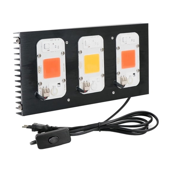 1500W COB DOB LED Grow Light, Full Spectrum Growth Phytolamp With Cooling Fan For Hydroponic Greenhouse Indoor Veg Seed ,High-Efficiency Growth