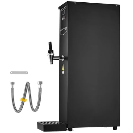 1500W Commercial Electric Water Boiler, 50L/H Fast Heating Hot Water Dispenser with 316 Stainless Steel Heating Tube for Restaurant Office