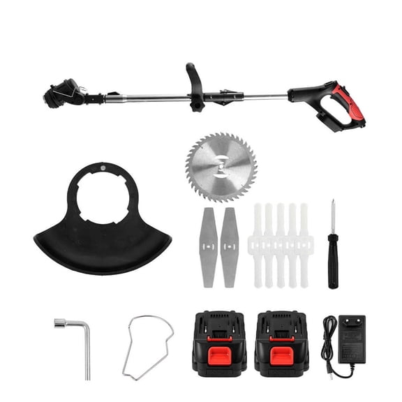 1500W Cordless Electric Lawn Mower Length Adjustable Cutter Household Garden Tools Power Tool ,2 IN 1 Trimmer & Edger