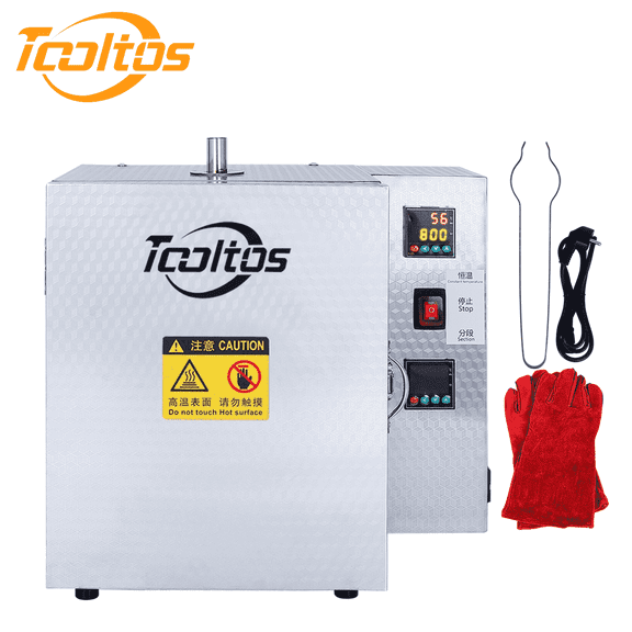 1500W Digital Electric Furnace High Temperature Jewellery Casting Sintering Furnace, Constant Temperature Control and Segment Control.
