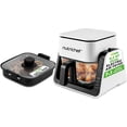 thumbnail image 1 of 1500W Electric Air Fryer & Grill with 4L Glass Pot, 7-in-1 Functions, Large Digital Control Panel, 1 of 5