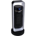 thumbnail image 1 of 1500W Electric Ceramic Heater with Remote Control & Thermostat, Quiet Portable Space Heater for Desk, Office, Room - Overheat & Tip-Over Protection, 20 Inch, 1 of 11